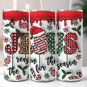 Tumbler Gift Set, Thinking of You, Christmas, Holiday Souvenir